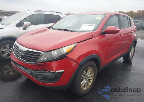 2011 Kia Sportage Lx z USA, uszkodzony, nr VIN KNDPB3A2XB7063255